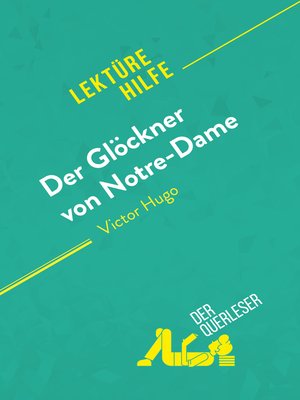 cover image of Der Glöckner von Notre-Dame von Victor Hugo (Lektürehilfe)